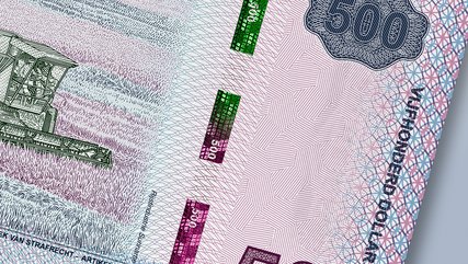 SRD 200 banknote with RollingStar® i+ Cube